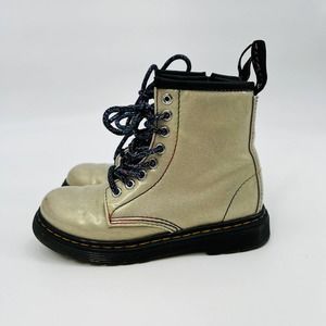 Dr. Martens Little Girls Lace Up Boots Size 11